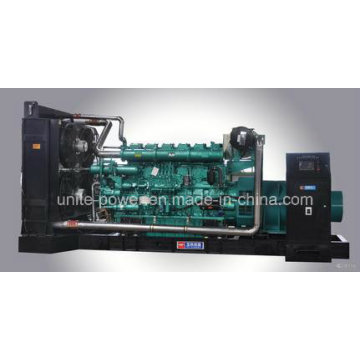 60Hz 500kVA / 400kw Open Frame generador diesel establece con motor Yuchai